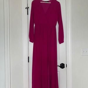 Lulus Water Lilies Maxi Dress M